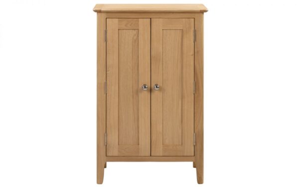 Cotswold Oak Shoe Cupboard - Image 2