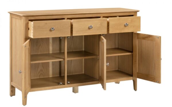 Cotswold 3 Door Oak Sideboard