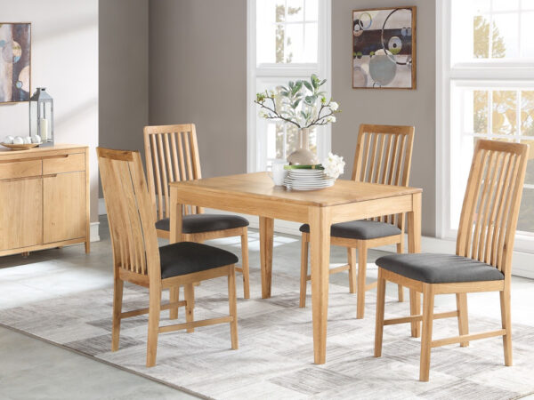 Dunmore Solid Oak Dining Set