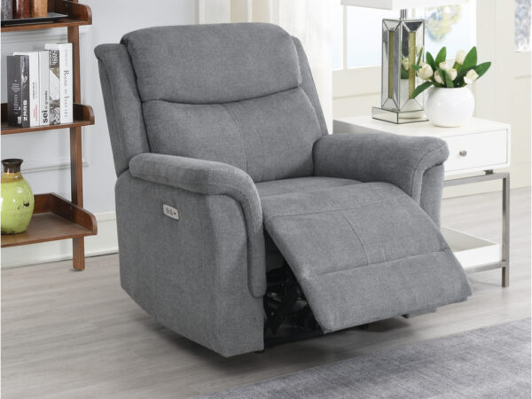 Farringdon Grey Electric Recliner Chair