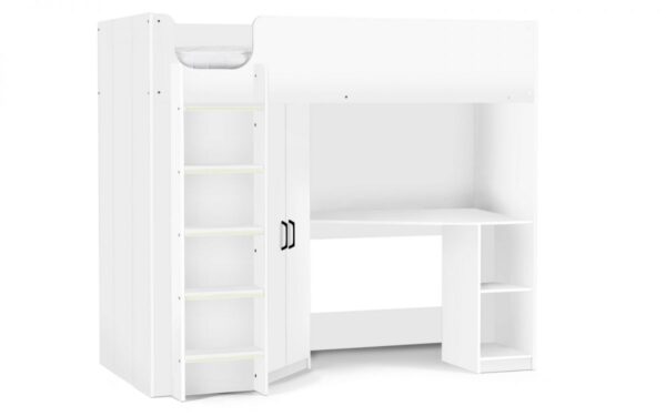 Hercules White Highsleeper Bed - Image 3