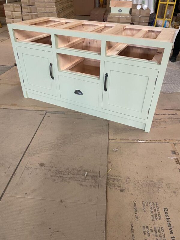 Chester Painted Solid Wooden Kitchen Island - Image 3