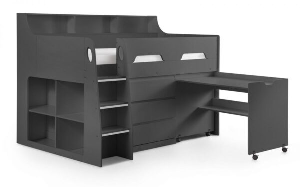 Jupiter Anthracite Midsleeper Bed - Image 3