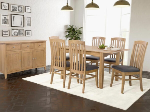 Kilkenny Solid Oak 120 Dining Set