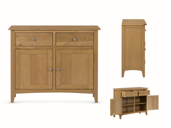 Kilkenny Solid Oak 2 Door Sideboard