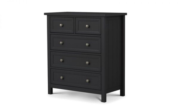 Maine Anthracite 3+2  Drawer Chest