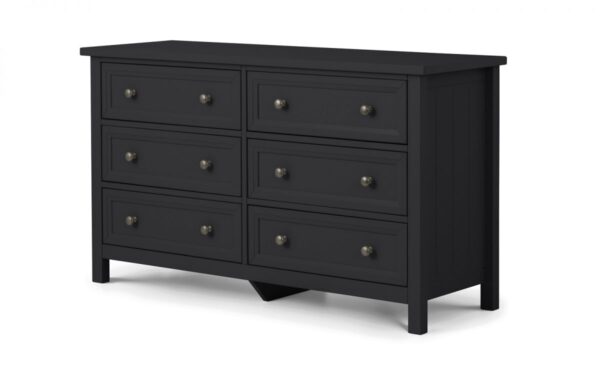 Maine Anthracite 6 Drawer Chest