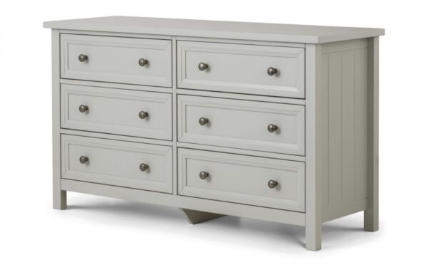 Maine Dove Grey 6 Drawer Chest