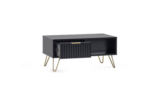 Murano Black Matte Coffee Table - Image 2