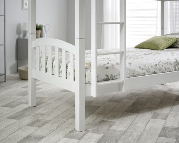 Mya White Bunk Bed - Image 6