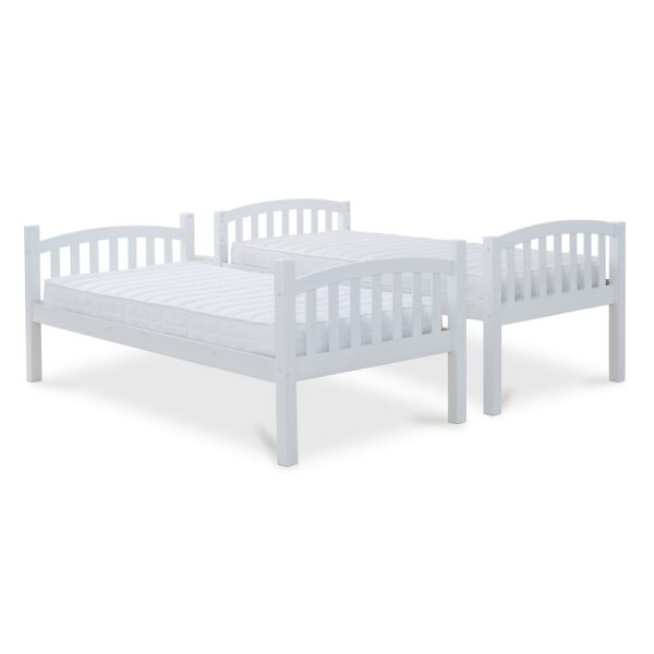 Mya White Bunk Bed - Image 3