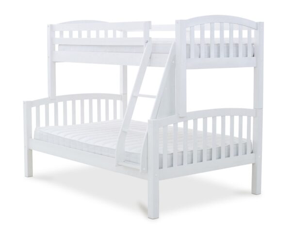 Mya White Triple Bunk Bed - Image 2