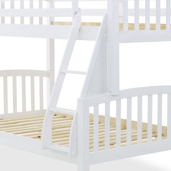 Mya White Triple Bunk Bed - Image 4