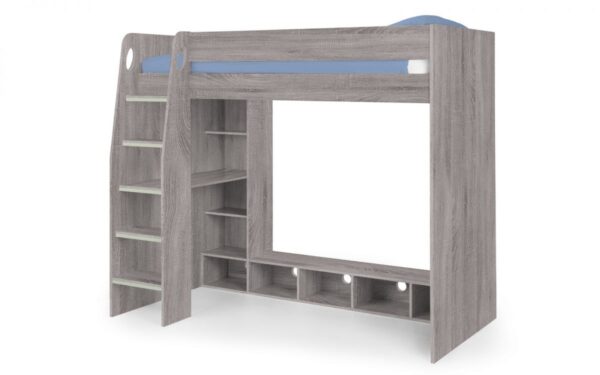 Nebula Grey Oak Gaming Bed - Image 4