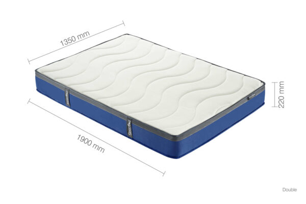 SleepSoul Nebula 600 Ortho Kingsize Mattress - Image 14