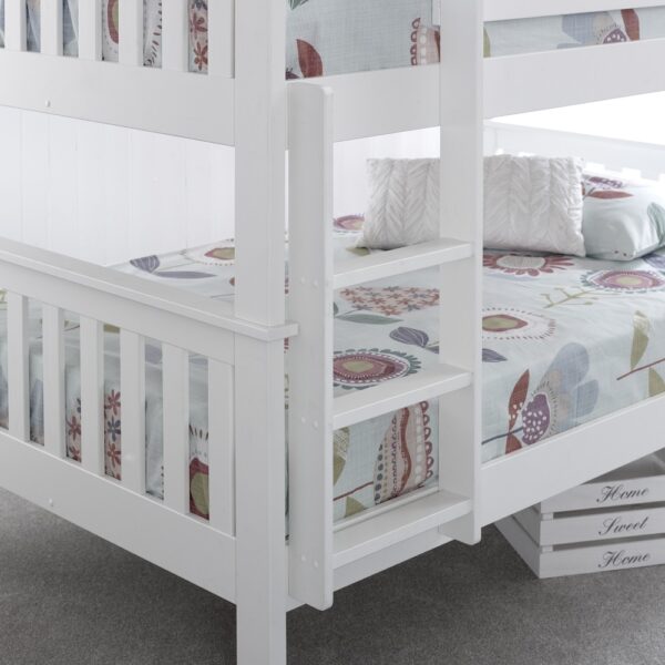 Oslo 4ft White Bunk Bed - Image 3