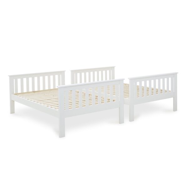 Oslo 4ft White Bunk Bed - Image 2