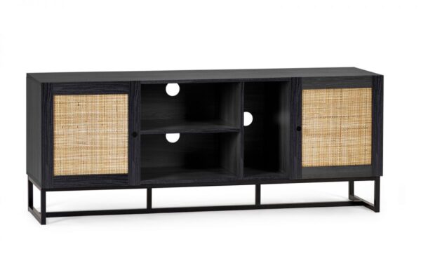 Padstow Black Tv Unit