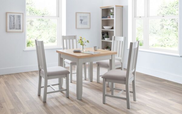 Richmond Grey Oak Flip-Top Dining Set