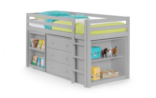 Roxy Grey Midsleeper Bed - Image 7