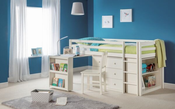 Roxy White Midsleeper Bed