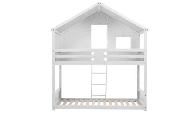 Safari White Wooden Bunk Bed - Image 4