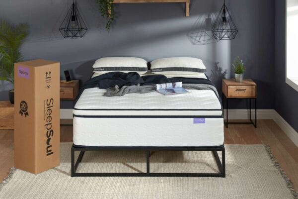 SleepSoul Space 2000 Pillow Top Double Mattress - Image 3