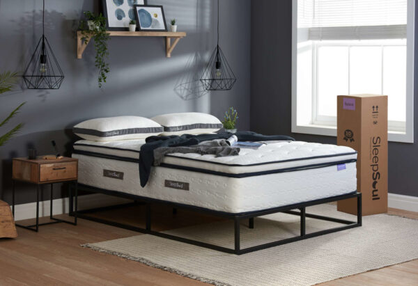 SleepSoul Space 2000 Pillow Top Double Mattress - Image 4