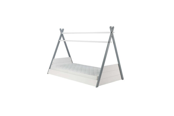 Teepee White & Grey Single Bed - Image 3