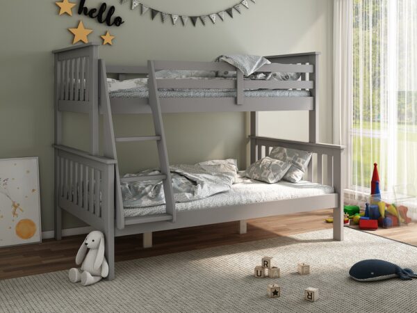 Carra Grey Triple Bunk Bed