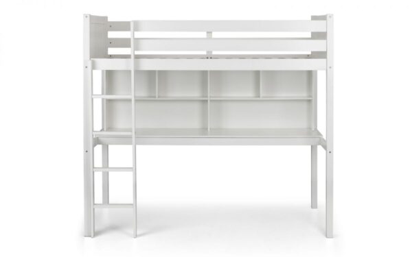 Titan White Highsleeper Bed - Image 11