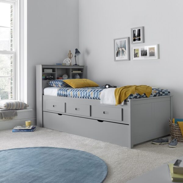 Veera Grey Guest Bed - Image 2