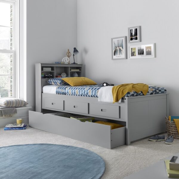 Veera Grey Guest Bed - Image 4