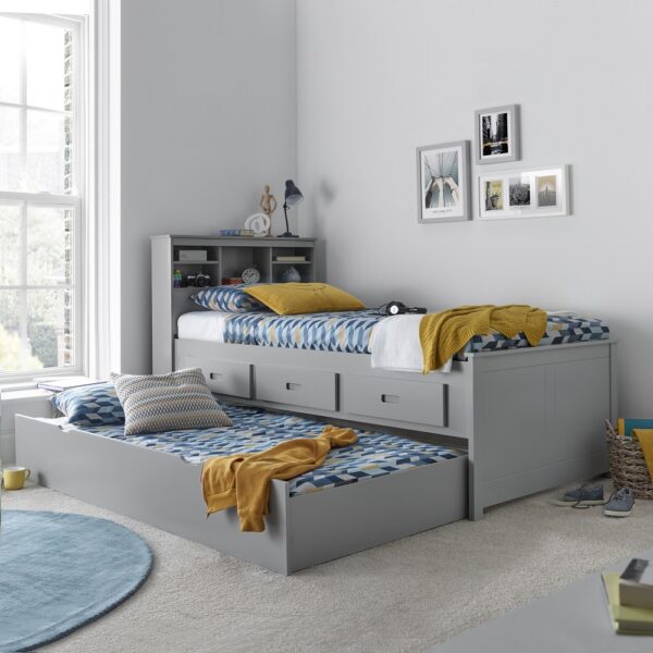 Veera Grey Guest Bed