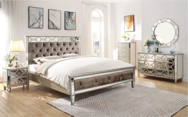 Vida Living Rosa Super Kingsiz Bed Frame